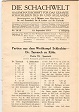 DIE SCHACHWELT / 1911 vol 1, no 14/15